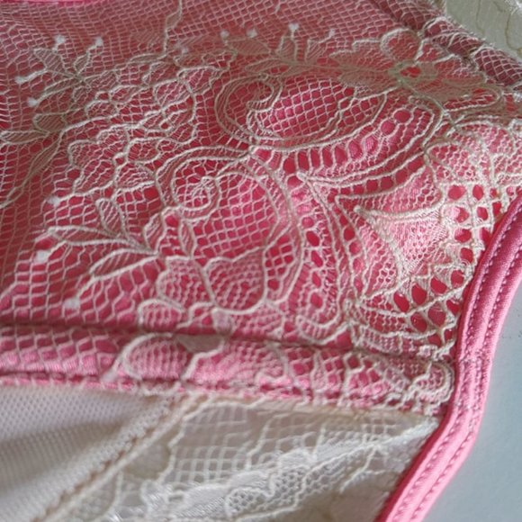 BLUSH Lingerie Lace Bustier Set - Picture 6 of 7